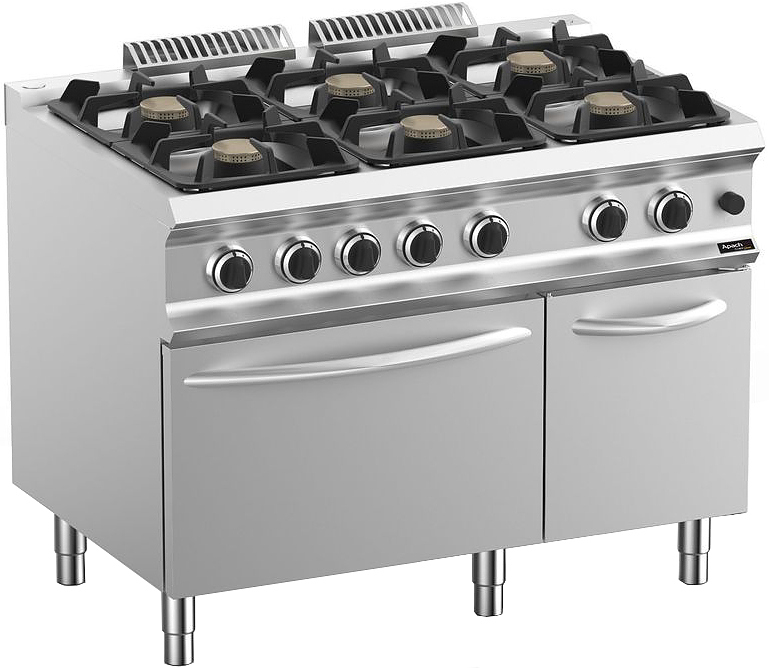 Плита газовая Apach Chef Line GLRRG129FEP