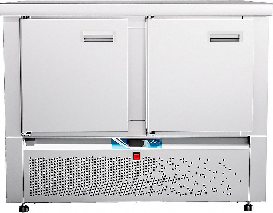 Стол холодильный среднетемпературный Abat СХС-70Н-01 (2 двери, без борта)