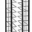 Тележка для подносов Metalcarrelli 1472 U