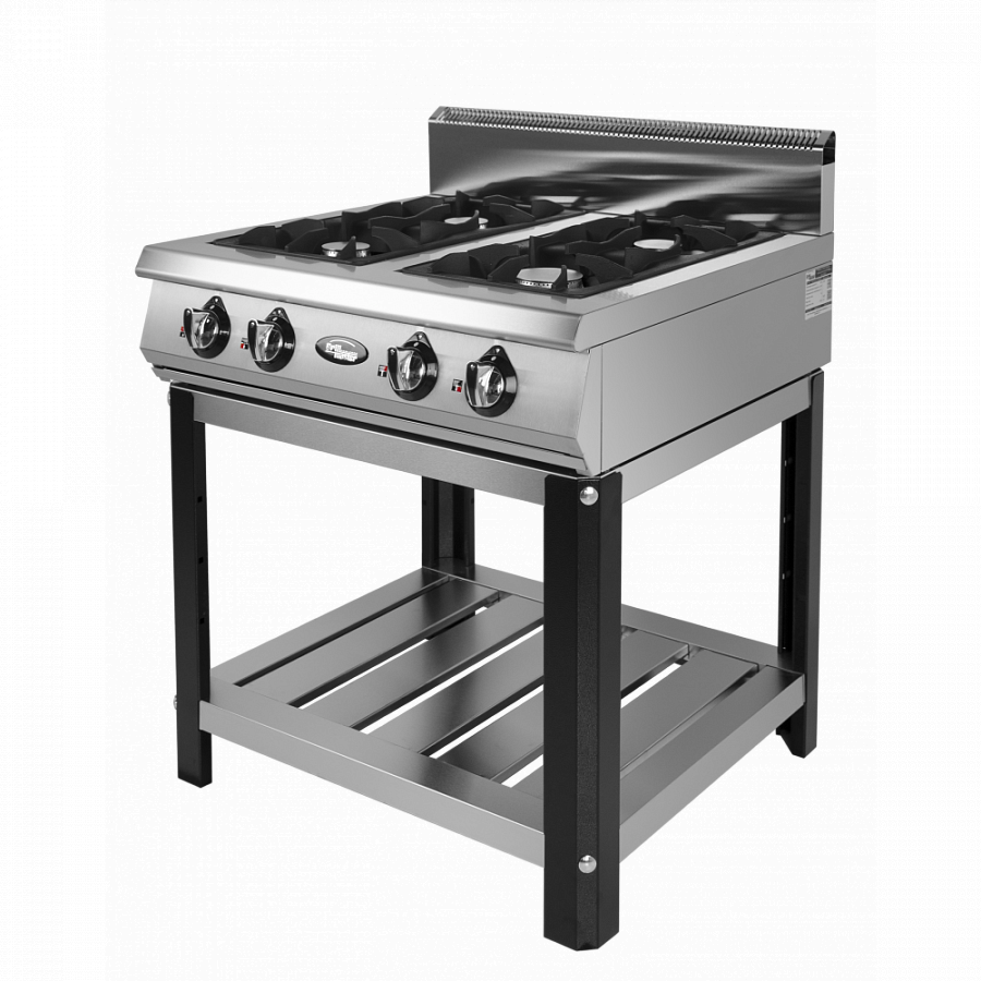 Плита газовая Grill Master Ф4ПГ/800 на подставке